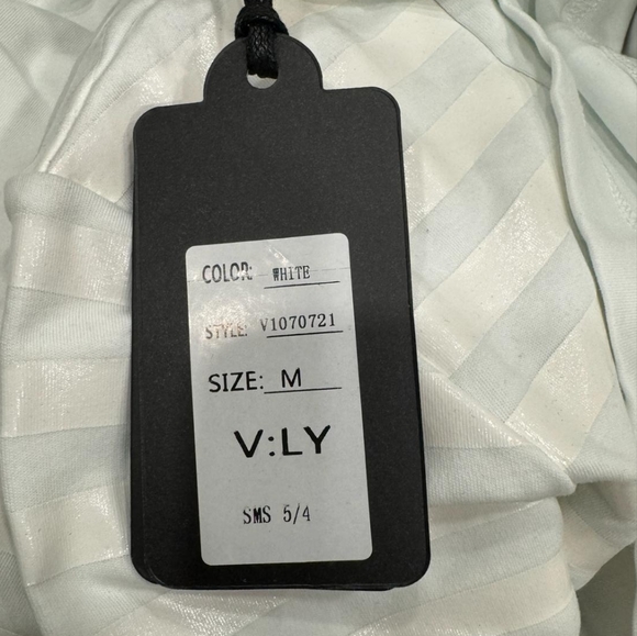 Vie Richie White Polo Men /WT/ Size S - Picture 2 of 5